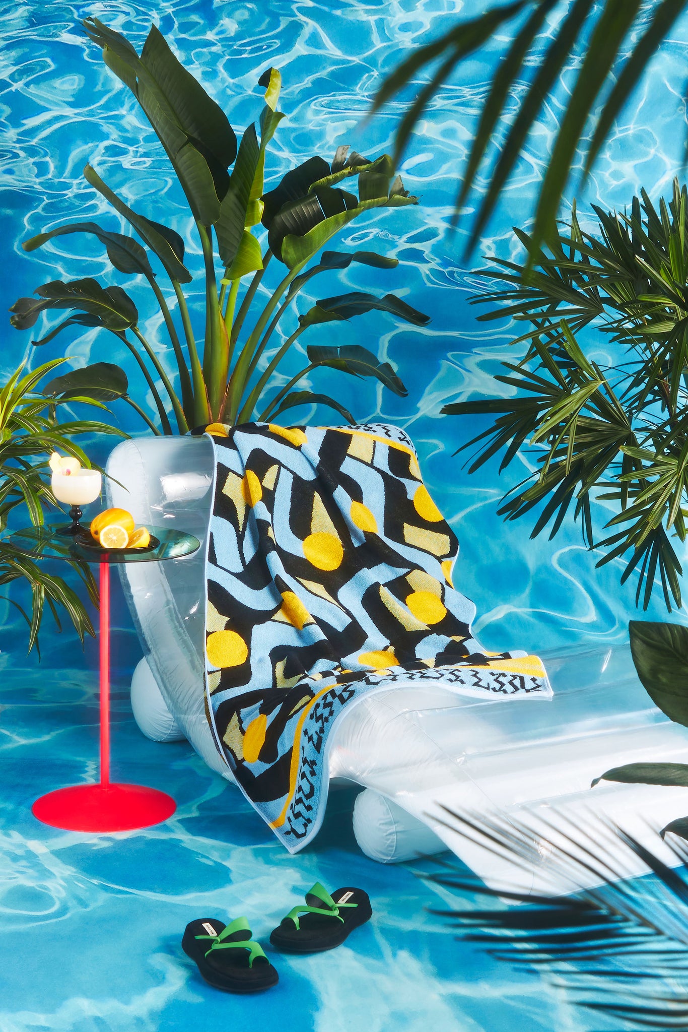 Webby Dots Beach Towel